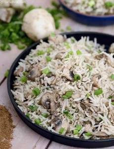 Veg Mushroom Fried Rice