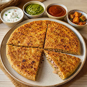 Stuffed Pyaaz Paratha