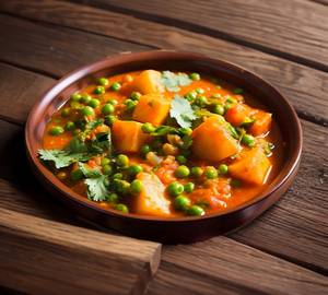 Chatpata Aloo Matar Ki Sabji