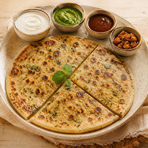 Pudina Paratha