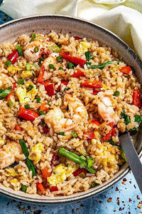 Mixed Red Devil Chilli Garlic Rice