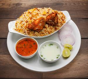 Chicken biryani regular   [serves 1]