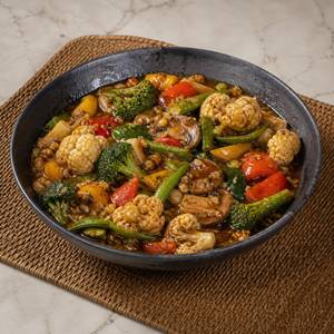 Mix Veg In Hot Garlic Sauce