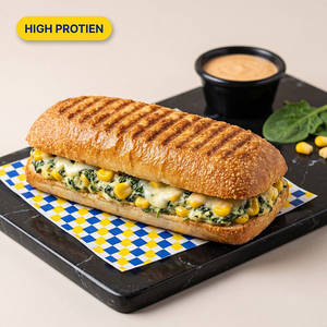 Spinach & Corn Grilled Sandwich