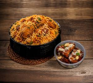 Single Chicken Biryani & Shahi Tukda