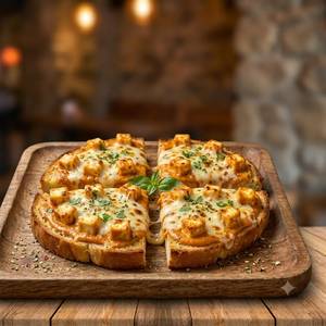 Makhani Paneer Garlic Bread
