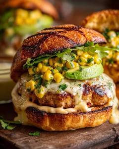 Juicy Corn Burger
