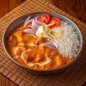 Chicken Lababdar With Rice Bowl