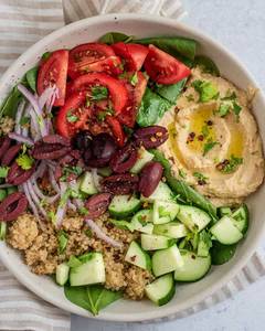 Veg Hummus Bowl