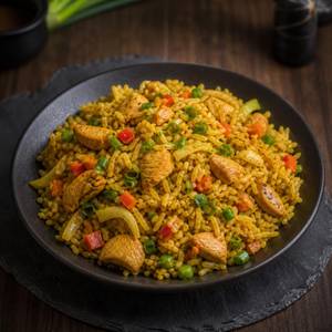 Chicken Singapuri Fried Rice