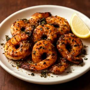 Butter Pepper Prawns