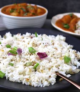Onion Capsicum Rice