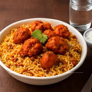 Chicken 65 biryani
