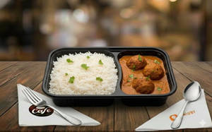 Veg Kofta With Rice