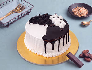 Choco Vanilla Cake (~500gm)