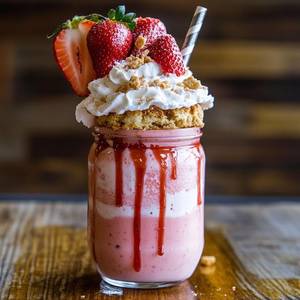 Strawberry Cheesecake Milkshake