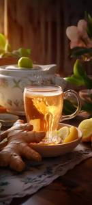 Ginger-lemon Detox Kehwa