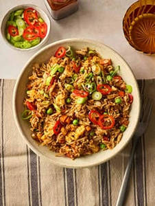 Egg Red Devil Chilli Garlic Rice