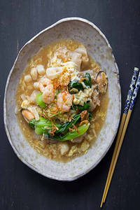 Mixed Silky Cantonese Gravy Noodles