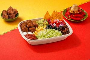 Crispy Falafel Verde Salad