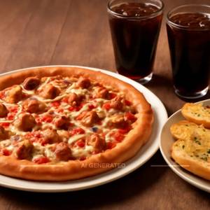 Non-veg Pizza Classic Combo