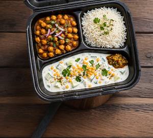 Chhole chawal