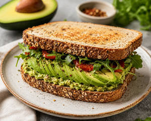 Avocado Cheese Sandwich