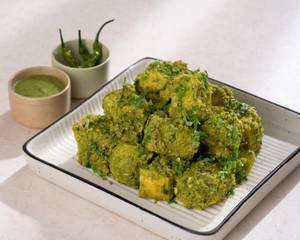 Green Tadka Khaman