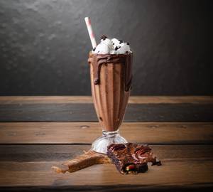 Brownie milkshake