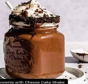 Browine With Cheese Cake [ 350 ml ]