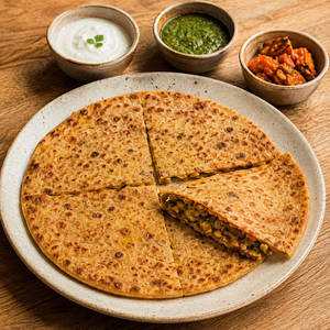 Daal Paratha (mix Dal Stuffed)