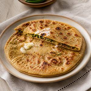 Green Chilli Paratha