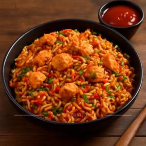 Schezwan Chicken Fried Rice