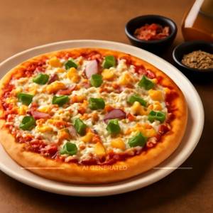 Veg Schezwan Pizza