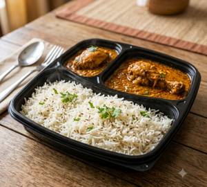 Chicken Changeji Gravy With Rice