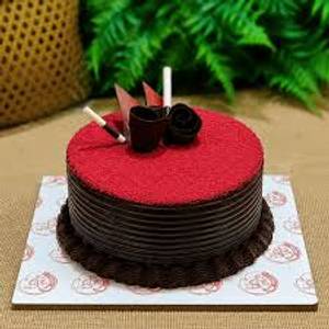 Red Velvet Truffle Cake