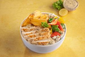 Lemon Butter Chicken Rice Bowl