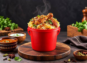 Small Bucket Chicken Briyani (4 Person )