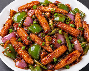 Baby Corn Chilli