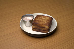 Nutella Stuffed Crunch Toast
