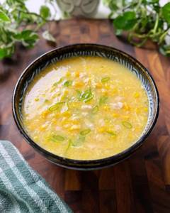 Sweet Corn Egg Soup
