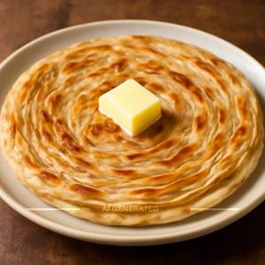 Laccha Paratha Butter