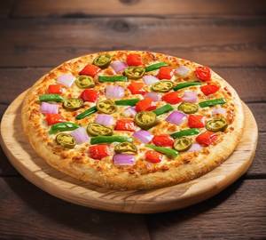 Mexican veg pizza