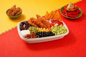 Chicken Strips Fiesta Mexican Salad