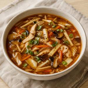 Chicken Hot And Sour Soup