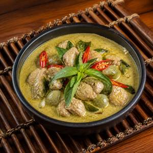 Thai Style Chicken Green Curry
