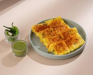 Jain Corn Dhokla