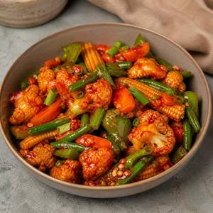 Crispy Veg In Hot Garlic Sauce