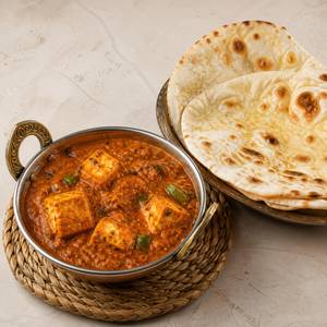 Kadhai Paneer + 2 Butter Naan
