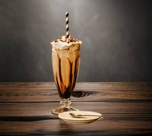 Blackcurrant milkshake